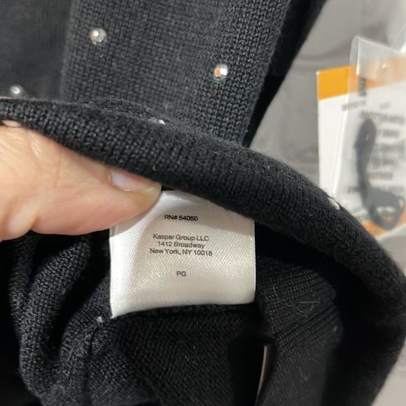 Kasper Open Cardigan and Matching Shell NWT Petite Small - Picture 13 of 14